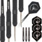 Unicorn Core Plus Steel Dart, Brass, schwarz, 22g