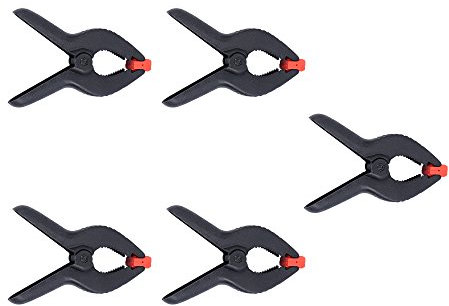 BRESSER BR-52 Studioklemme 6,5cm Deluxe 5 Stück