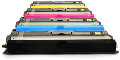 IntelliTone Cartridge für Magicolor 1600 W, 1650 EN D, 1650 EN, 1650 EN DT, 1680mf, 1690mf ersetzen Konica Minolta 2X BK, 2X C, 2X Y, 2X M Patronen im Bundle Original EUROTONE (ISO-Norm 19798)
