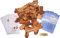 Holy Land Market Kleine Olivenholz-Taschenkreuze mit Zertifikaten, 6,3 cm, 25 Stück