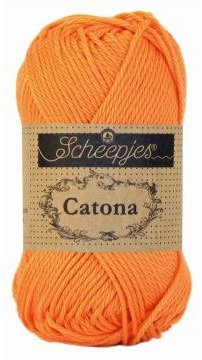 Scheepjes - Scheepjes Catona 386 Peach Yarn - 1x25g