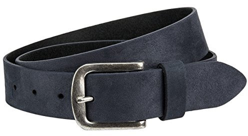 s.Oliver Damen Leder Gürtel Belt Ledergürtel Jeansgürtel 32.610.95.3667-5828, Länge:75 cm