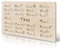 LOOXIS Personalisiertes Frühstücksbrettchen für Kinder mit Namen, Text & Alphabet-Motiv graviert – 26x15 cm, Ahornholz, Vesperbrett, Lernbrett – Geschenkidee Einschulung, Back to School – ABC