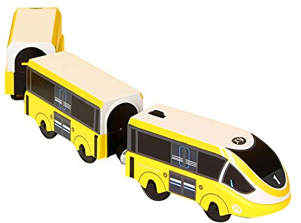 LICHENGTAI Elektrische Lok Holzeisenbahn Zug Elektrische Hohe Geschwindigkeit Spielzeug Zug, Kinder Spielzeuglok Junge Mädchen Kleinkind Kinder Lokomotive Spielzeug