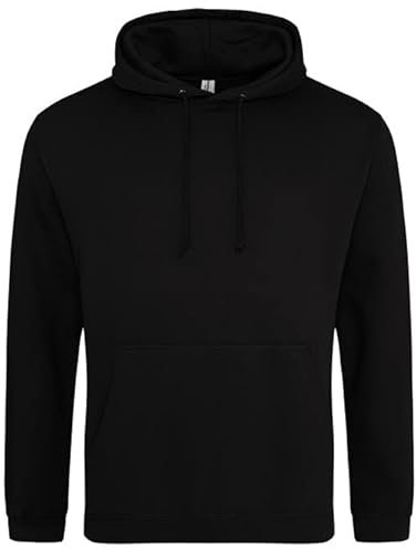 AWDis College Hoodie Deep Black