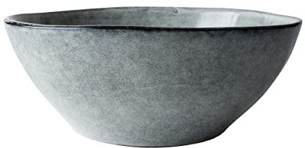 Dutch Rose Serenity Schüssel 24 cm grau Steingut