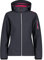 CMP - Damen-Softshelljacke mit abnehmbarer Kapuze, Titan-Fuchsia, D34