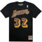 Mitchell & Ness NBA Los Angeles Lakers Name & Number T-Shirt - Magic Johnson, Black, XXL