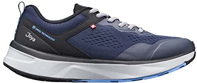 JOYA Veloce M Blue, Herrensneaker aus technischem Mesh, für langes Gehen und Laufen, gesunde Schnürschuhe, Blau, 39 2/3