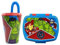 Lunch-Set für Kinder, 2-teilig, Avengers Marvel Trinkbecher und Brotdose aus Kunststoff, wiederverwendbar, BPA-frei, Trinkbecher mit Strohhalm, 430 ml und Brotdose