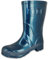 Beck Glossy, Stivali in Gomma Donna, Blu Metallizzato, 38 EU