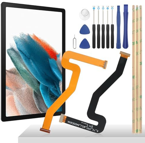 YHX-OU Flex Cavo Schermo LCD per Samsung Galaxy Tab A8 10.5 SM-X200, SM-X205 Cavo del Display + utensile