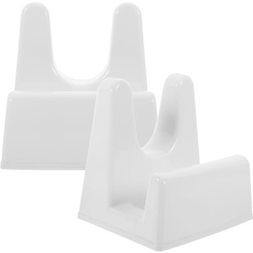 MAGICLULU 2 Stück Keimgläser Ständer aus Pp, Weiß, für Gläser und Sprossen