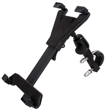 Culnflun Soporte de Tableta de Bicicleta Soporte de Tableta Universal Ajustable para Motocicletas de Bicicletas con Material de plástico de aleación de Aluminio diámetro de