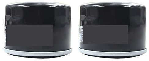 PJFXUIZ Filtro Olio per Moto KYMCO per MXU500I MXU700I UXV500I UXV700I per XCITING 500RI 500 per MYROAD 700I Le EPS Camo 1541A-LBA2-E00(2 PCS)