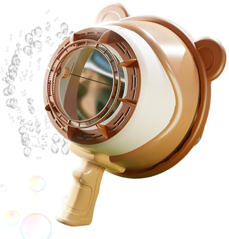 Bubble Creator – Manuelle Luftpistole für Blasen, lustiger Artikel für Wasserspiele im Freien, windbetrieben, für, Park und Garten