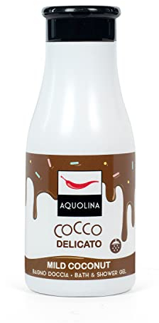 Aquolina Bagno Doccia COCCO. Bagnoschiuma leggero e di veloce assorbimento - 250 ml