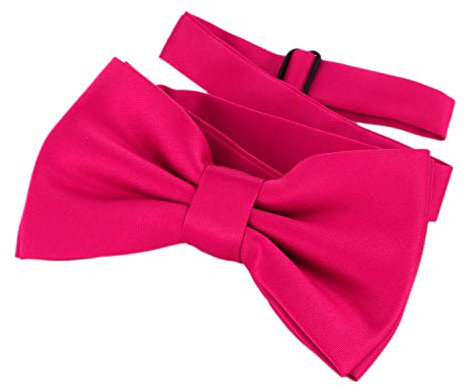 DonDon Papillon rosa già legato e regolabile