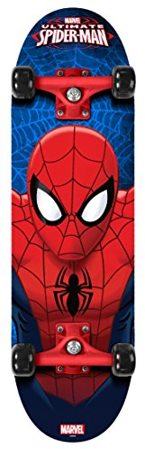 Stamp - Skateboard Marvel ULTIMATE SPIDER-MAN, ROT, 28/8