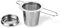 Schramm® Edelstahl Teesieb mit Deckel Abtropfschale Teefilter ideal für losen Tee passend für Tasse und Kanne mit langem Griff faltbar