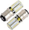 PYRJIN Bombillas Ba15d led 12v 5W, 400Lm, Base De Bayoneta De Doble Contacto, Blanco Fresco 6000K Bulb Equivalentes HalóGenas De 35W, Para Interior Rv IluminacióN barca. (2 Piezas)