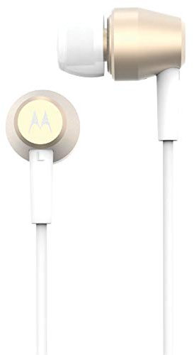 Motorola Pace 200 - Auriculares in-Ear (Metal), Color Dorado