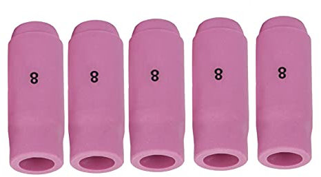 10N46, 10N47, 10 Stück Keramik-Düsenbecher 10N50-10N46#4-#8 für WP-17/18/26 WIG-Schweißbrenner(10N46 13mm)