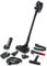 Bosch Akku-Staubsauger Unlimited Gen2 Serie 8 BSS825CARP, beutellos, bis 45 Min Laufzeit, austauschbarer Akku, Schnellladegerät, Flexibler Verlängerungsschlauch, XXL-Polsterdüse, Fugendüse, schwarz