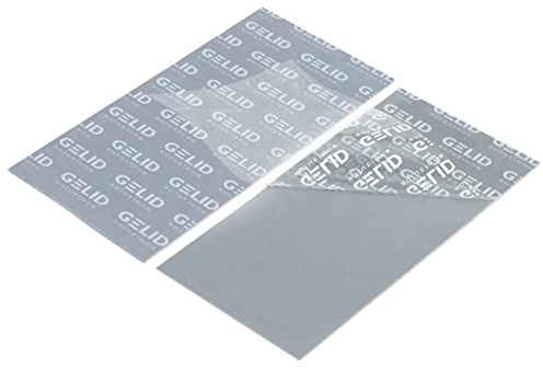 Gelid Solutions GP-Extreme 80x40x1.5mm (2pcs)-Pads Thermiques 12W-Excellente Conduction Thermique-Comble les Espaces Idéal Installation Facile