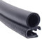 ETOPARS 39 inch 1Meter Car Door Edge Guards U Shape Edge Trim Rubber Seal Protector Stripping Weather Strip with Side Bulb for Boat Van Truck 17mm X 27mm
