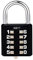 NBYT 5 Digit Padlock Digital Combination Lock, Button Safety Digital Lock, Applicable to Gym or Sports Locker Room, Box, Toolbox, Fence, Cabinet Buckle (1)