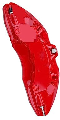 4Psc In One Set 3D Style Aluminium Alloy Car Brake Disc Caliper Cover Hood Compatible For Land Rover Freelander 2