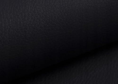 TAPHICEROS Leder Reparatur Set | Schwarz, 1000cm x 140cm | Meterware Kunstleder Lederreparatur Lederflicken Set Hochwertiges Lederflickenset für Autositz Sofa Möbel Bürostuhl DIY