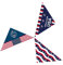 Supvox 3stücke Amerikanische Flagge Hundebandana Tierfreundliches Dreieckstuch Für Patriotische Anlässe Für Geburtstage Und Tägliche Nutzung Und