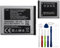 E-yiiviil AB463446BU AB553446BU AB043446BE Batterie de rechange compatible avec téléphone portable Samsung C3520 E900 E1150 E2530 E3210 I320 M3200 X530 800 mAh/3,7 V avec outils