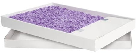PetSafe ScoopFree Replacement Lavender Crystal Litter Tray, 1-Pack | Odour Control, Dust-Free, Leak Protection