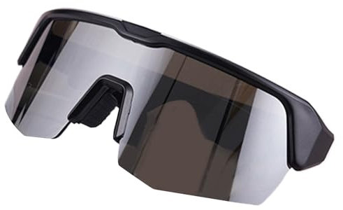 Audio Sunglasses - Open Ear Audio Glasses - Wireless Voice Control Uv Protection Eyewear for Driving Security Music Travel Outdoor Safety Fashion Video Fitness Work