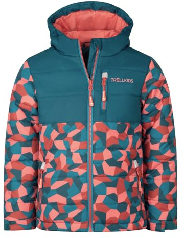 Trollkids Kids Hemsedal Snow Jacket | Wasserabweisend, winddicht und warm, extrem leicht, 6.000mm Wassersäule