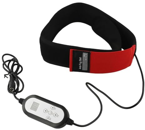 Potable - Fascia riscaldante per lenti con USB, per telescopi astronomici, riscaldatore di rugiada, con regolatore di temperatura, anti-condensa (1080 x 50 mm)