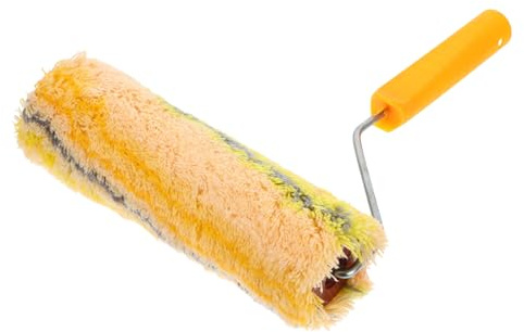 LIFKOME Extended Roller Brush Cotton Line Paint Roller for Plaster Applicator Walls and Ceilings Long Handle Design for Easy Painting