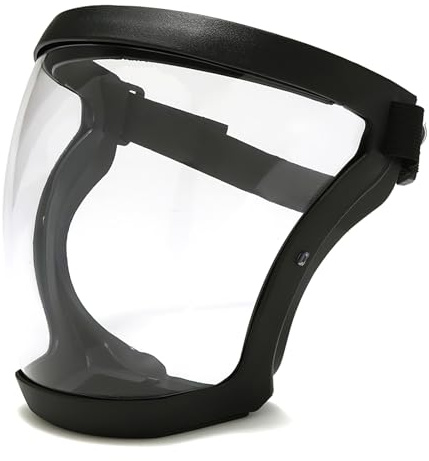 Bryzal Anti-Fog Protective Full Face Shield with Replaceable Filter Cotton