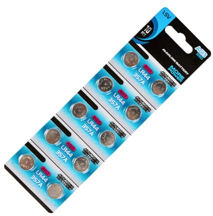 10/20 piezas AG13 LR44 1.55 V pilas botón alcalinas pilas botón para un uso eficaz en los relojes artículo del hogar