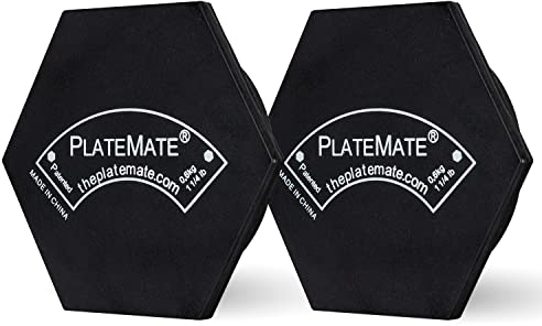 Platemate Microload Pair 1 1/4 lb. Magnetic Hex Weights, 6079
