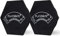 Platemate Microload Pair 1 1/4 lb. Magnetic Hex Weights, 6079