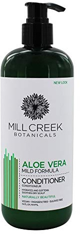 Pack of 1 x Mill Creek Organic Aloe Vera Conditioner - 16 fl oz