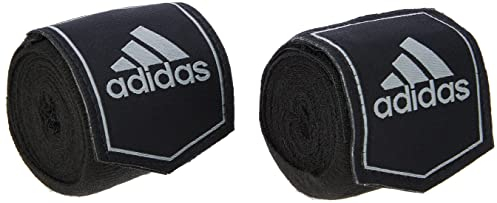 adidas Unisex Bandagen Boxing Crepe Bandage Handgelenkschoner, Schwarz, 2 x 350cm EU