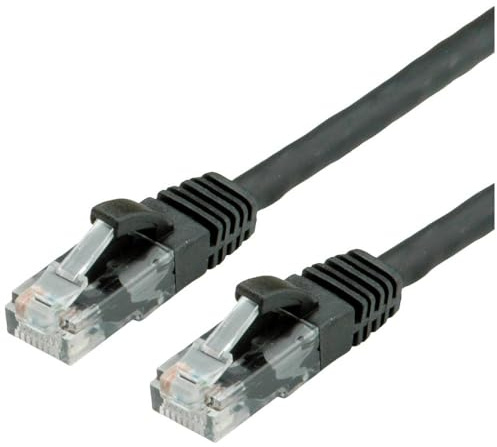 Value | UTP Cable Cat.6 | Halogen-FREE | Black | 10 m