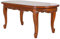 Wohnzimmertisch Antikstil Mahagoni Couchtisch massives Holz Braun Holztisch 115x45 cm mar083 Palazzo Exklusiv
