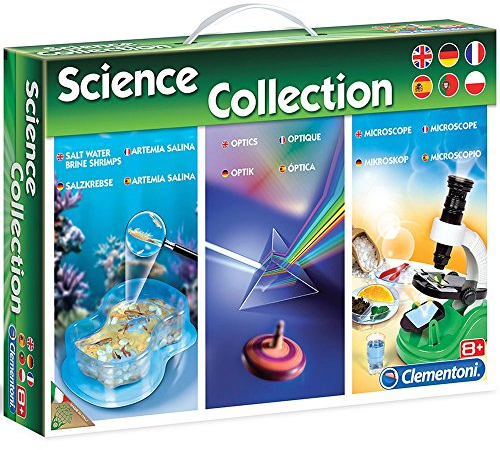 Experimentierkasten Biologie, Optik, Salzkrebse Wissenschaftsset Science Collection