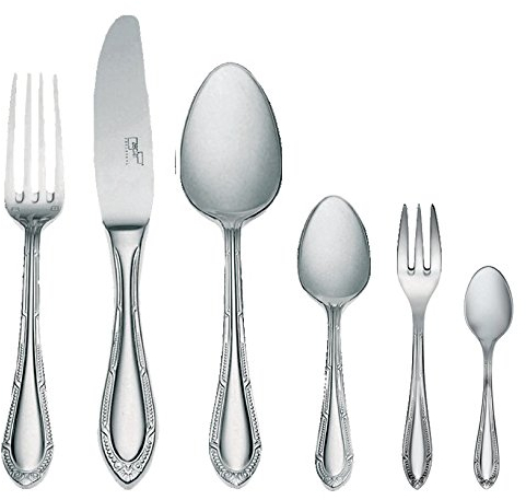 Zepter Senator Besteck-Set 36-teilig für 6 Personen aus Edelstahl CrNi 18/10